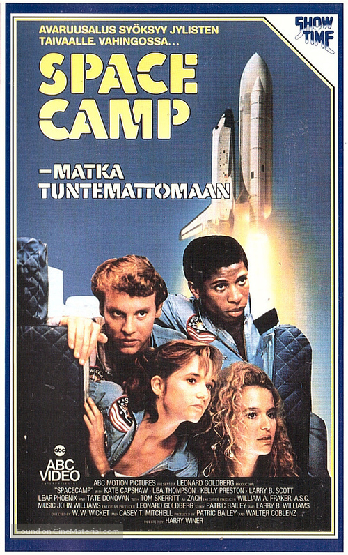 SpaceCamp - Finnish VHS movie cover