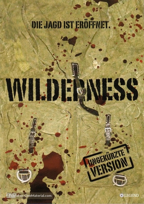 Wilderness - German DVD movie cover