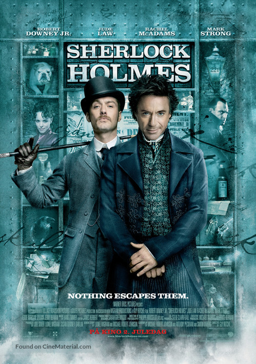 Sherlock Holmes - Norwegian Movie Poster