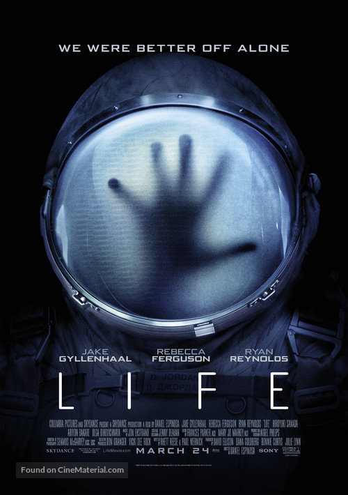 Life - Theatrical movie poster