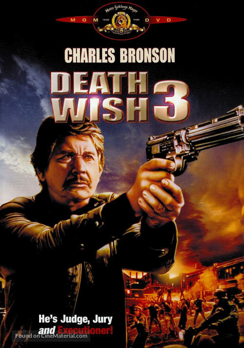 Death Wish 3 - DVD movie cover
