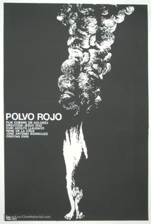 Polvo rojo - Cuban Movie Poster