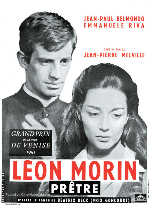 L&eacute;on Morin, pr&ecirc;tre - French Movie Poster