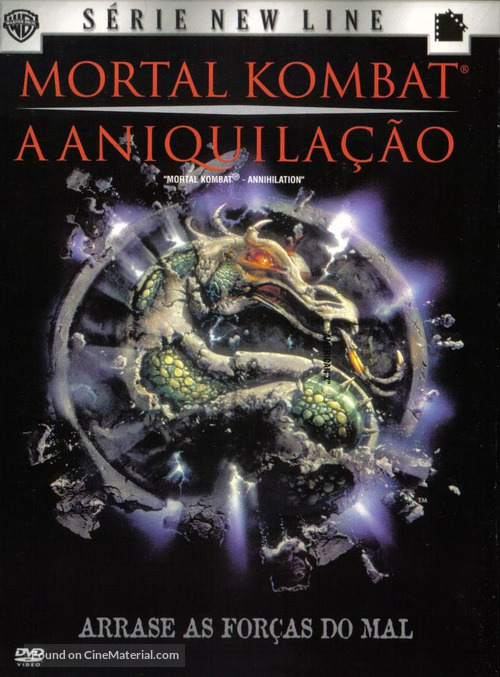 Mortal Kombat: Annihilation - Brazilian Movie Cover