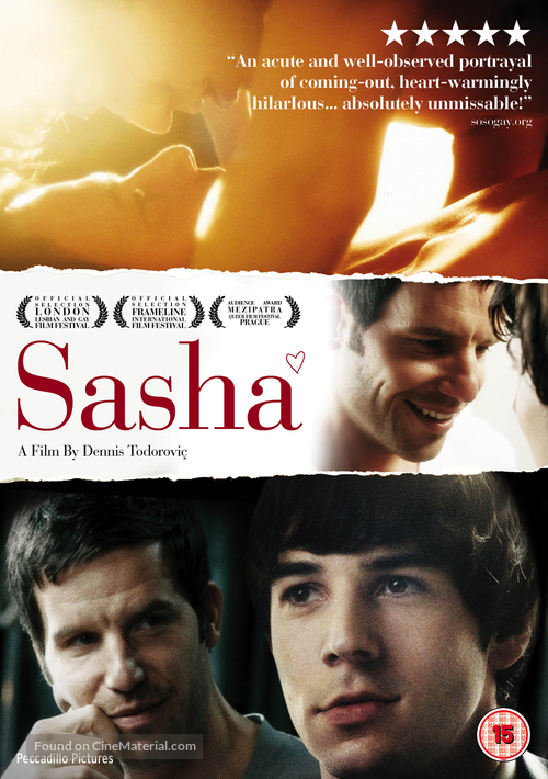 Sasha - British DVD movie cover