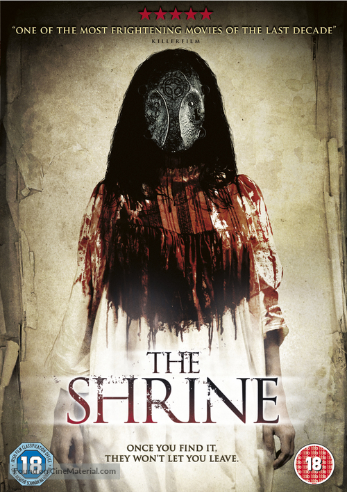 The Shrine - British DVD movie cover
