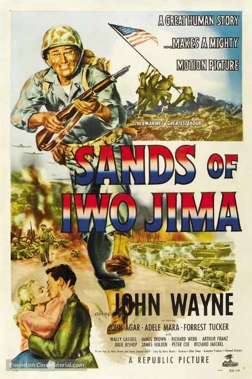 Sands of Iwo Jima - Movie Poster