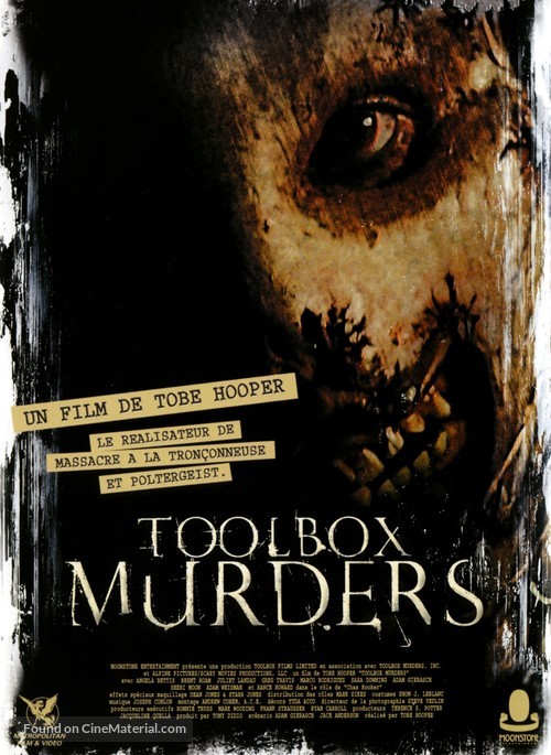 Toolbox Murders - French DVD movie cover