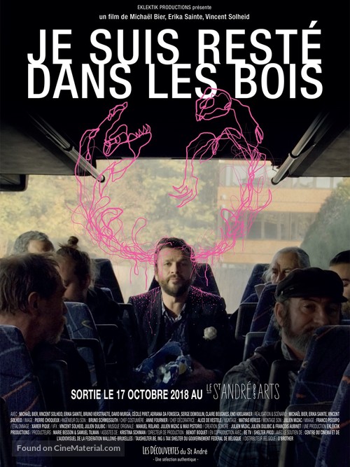 Je suis rest&eacute; dans les bois - French Movie Poster