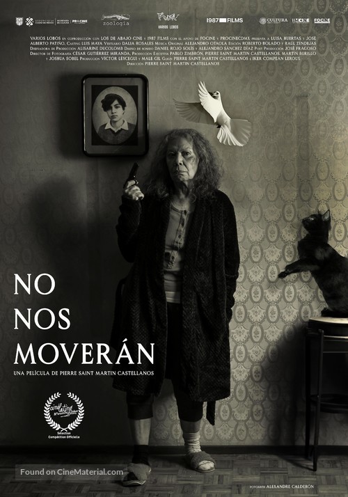 No nos mover&aacute;n - Mexican Movie Poster