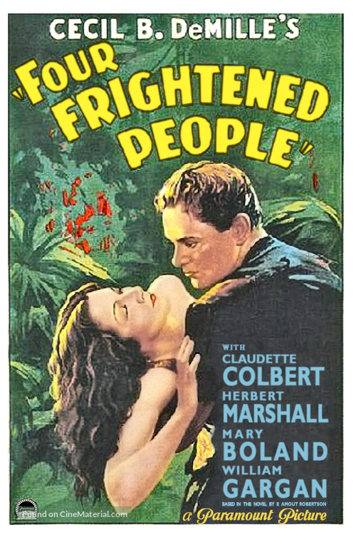 Four Frightened People - Movie Poster