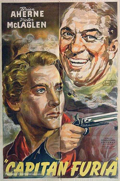 Captain Fury - Argentinian Movie Poster