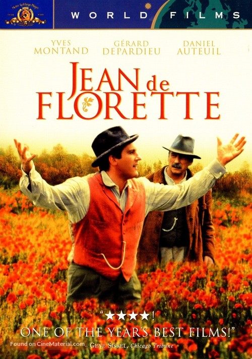 Jean de Florette - DVD movie cover