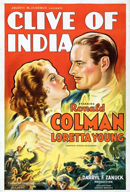 Clive of India - Movie Poster