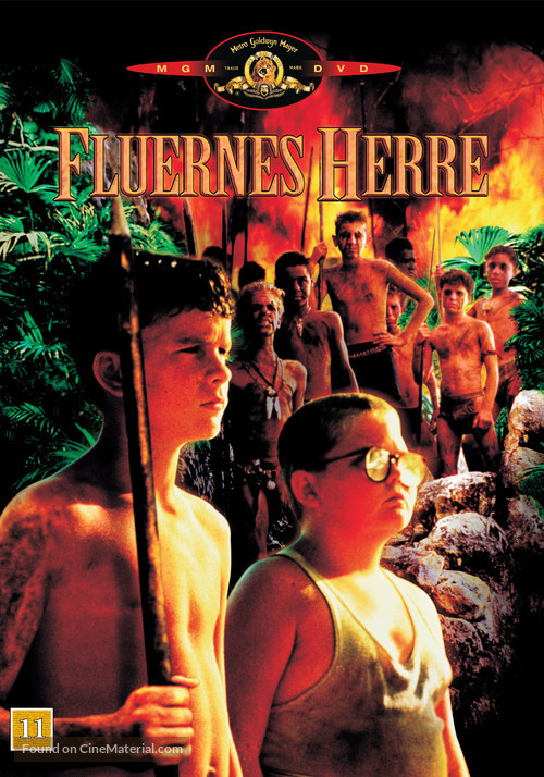 Lord of the Flies - Danish DVD movie cover