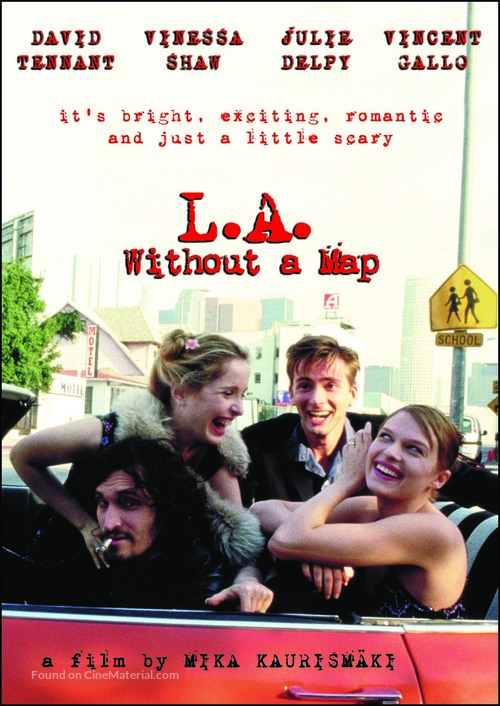 L.A. Without a Map - Canadian DVD movie cover