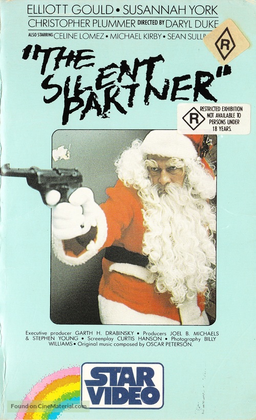 The Silent Partner - Australian VHS movie cover