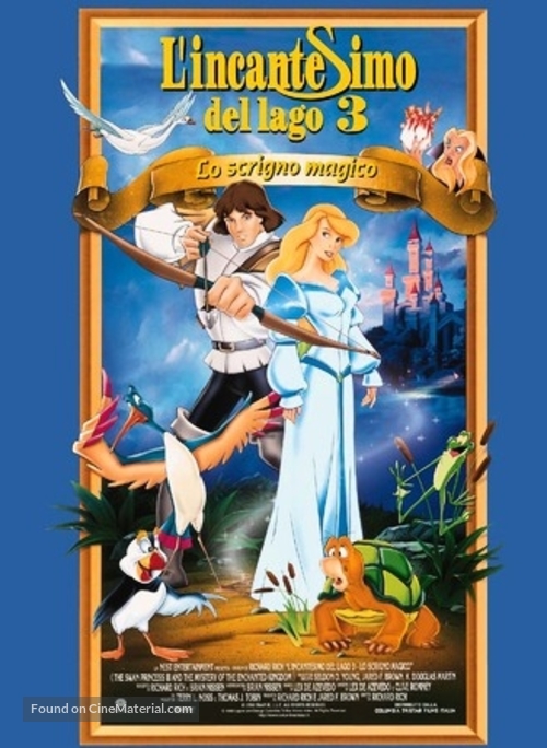 The Swan Princess: The Mystery of the Enchanted Kingdom - Italian Movie Poster