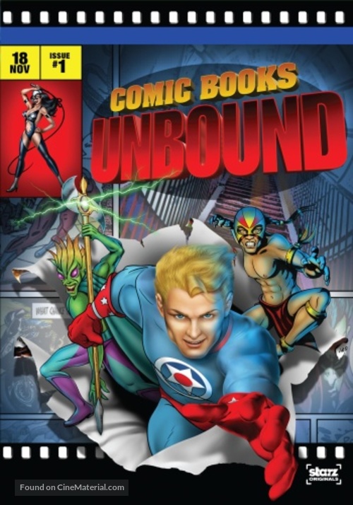 Starz Inside: Comic Books Unbound - Movie Cover