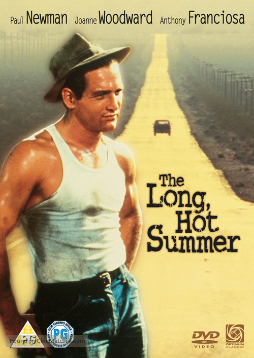 The Long, Hot Summer - British Movie Cover
