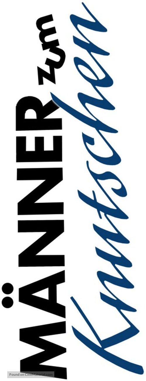 M&auml;nner zum knutschen - German Logo