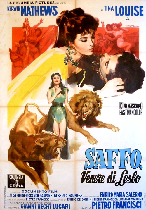 Saffo, venere di Lesbo - Italian Movie Poster