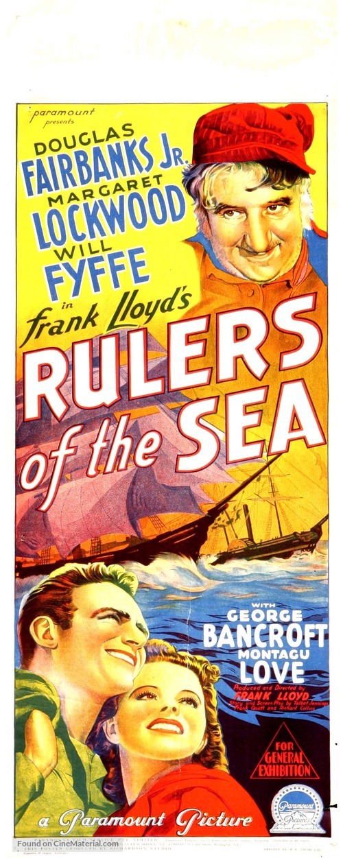 Rulers of the Sea - Australian Movie Poster