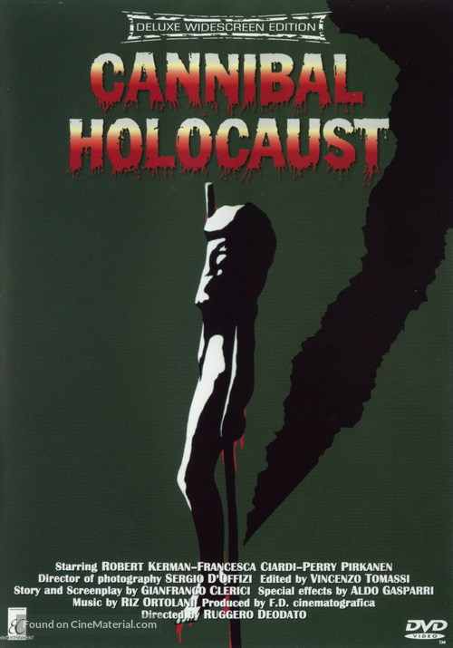 Cannibal Holocaust - DVD movie cover