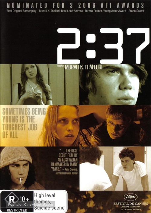 2:37 - Australian DVD movie cover