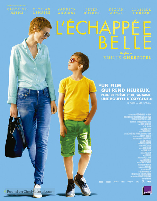 L&#039;&eacute;chapp&eacute;e belle - French Movie Poster