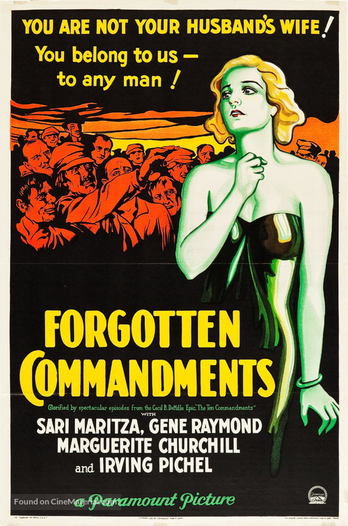 Forgotten Commandments - Movie Poster