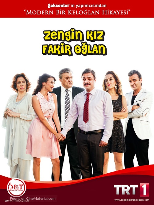 &quot;Zengin Kiz Fakir Oglan&quot; - Turkish Movie Poster