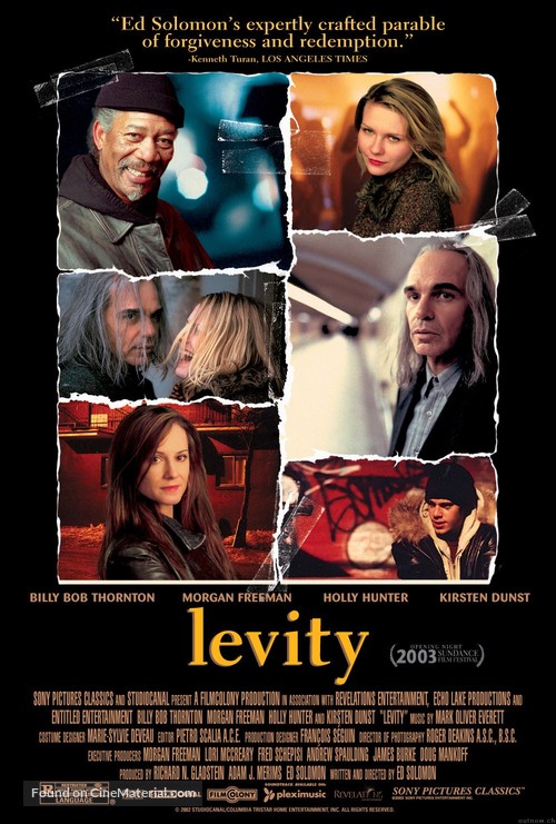 Levity - Movie Poster