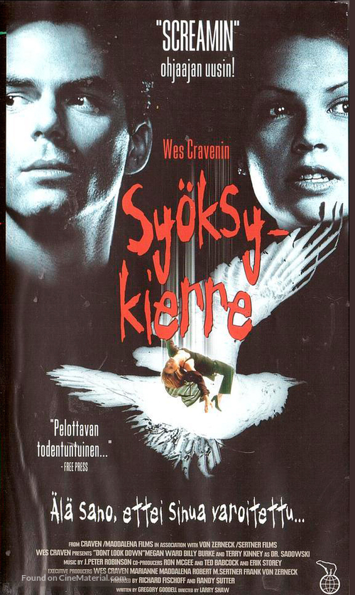 Don&#039;t Look Down - Finnish VHS movie cover