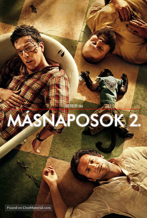 The Hangover Part II - Hungarian Movie Poster