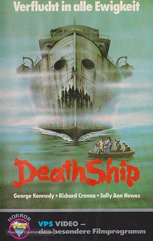 Death Ship - German VHS movie cover