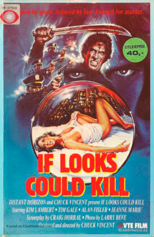 If Looks Could Kill - Norwegian Movie Cover