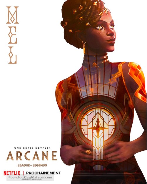 &quot;Arcane: League of Legends&quot; - French Movie Poster