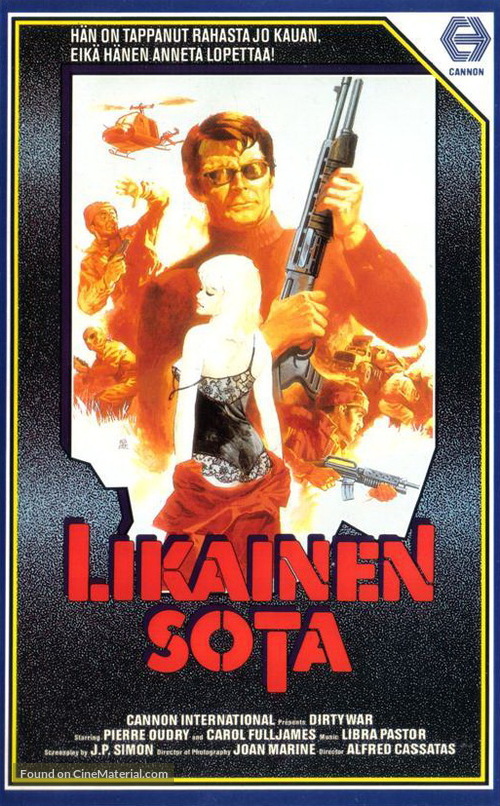 Guerra sucia - Finnish VHS movie cover