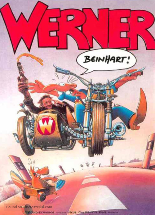 Werner - Beinhart! - German Movie Poster