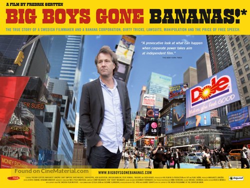 Big Boys Gone Bananas!* - British Movie Poster