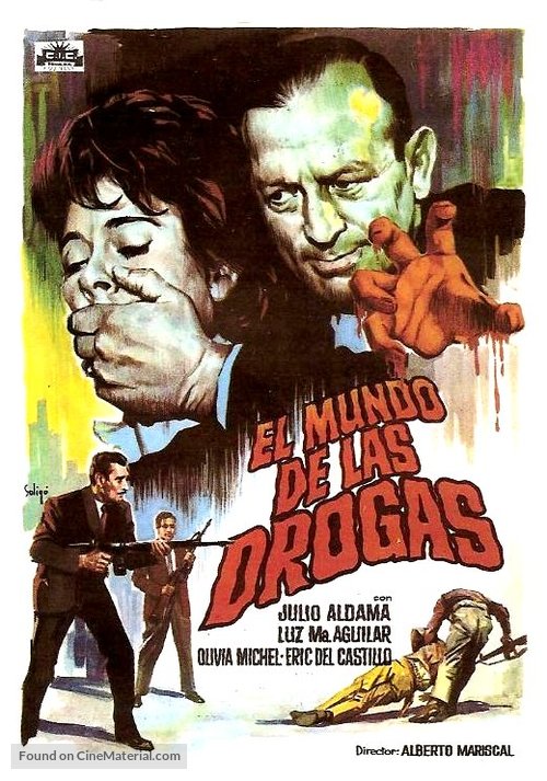 El mundo de las drogas - Spanish Movie Poster