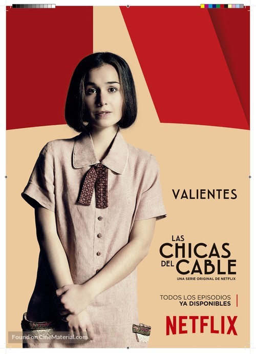 &quot;Las chicas del cable&quot; - Spanish Movie Poster