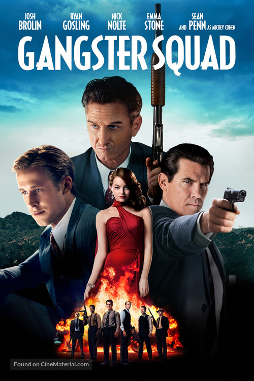 Gangster Squad - DVD movie cover