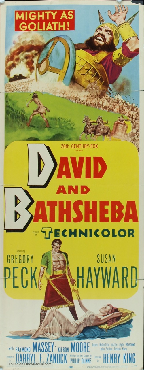 David and Bathsheba - Movie Poster