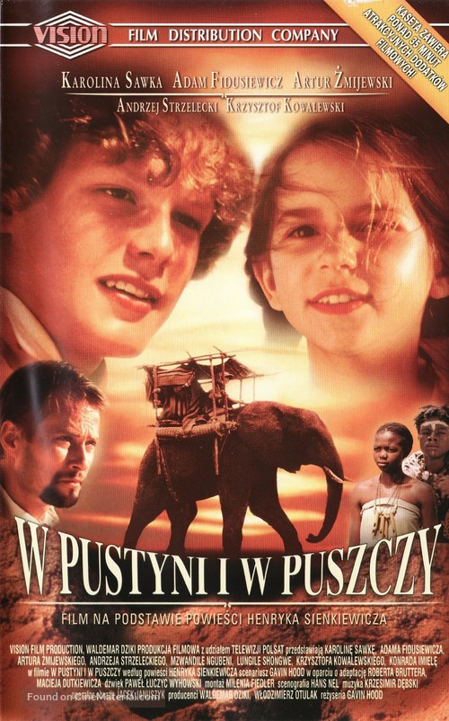 W pustyni i w puszczy - Polish Movie Cover
