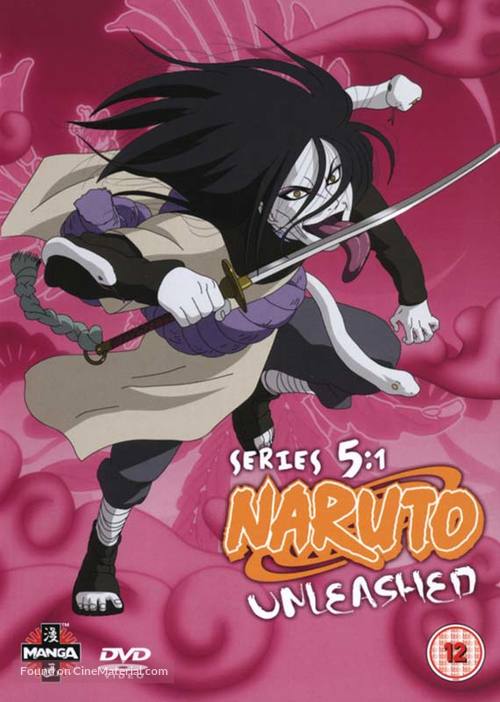 &quot;Naruto&quot; - British DVD movie cover