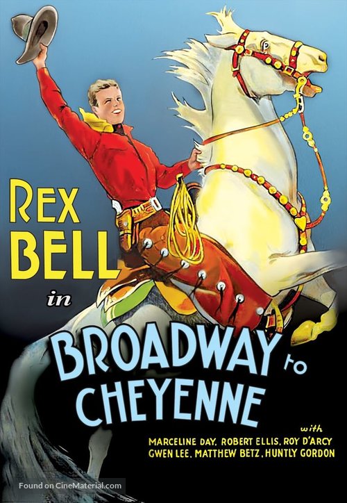 Broadway to Cheyenne - DVD movie cover
