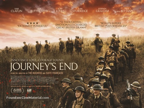 Journey&#039;s End - British Movie Poster