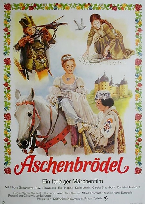 Tri or&iacute;sky pro Popelku - German Movie Poster